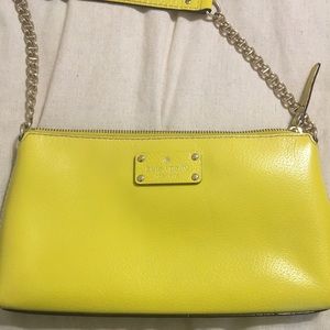 Kate Spade used 1 or 2 times Yellow .